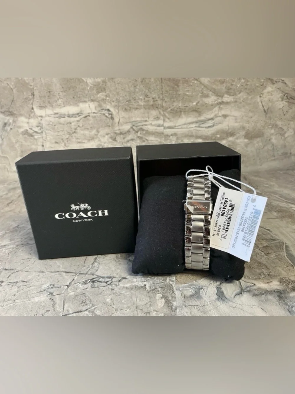 Coach Greyson Women's Watch Stainless Steel Strap - Grey Dial 14504108